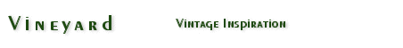 Vintage Inspiration
